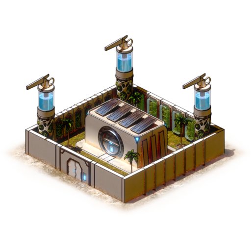 Vault building artwork